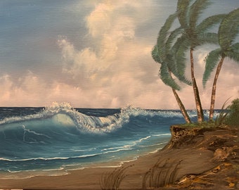 Vagues venteuses inspirées de Bob Ross®