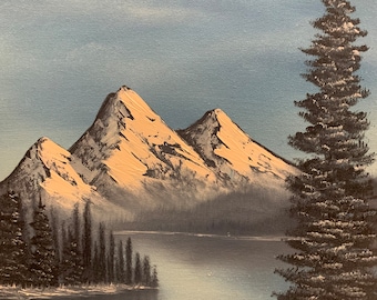 Progression saisonnière inspirée de Bob Ross® (hiver)