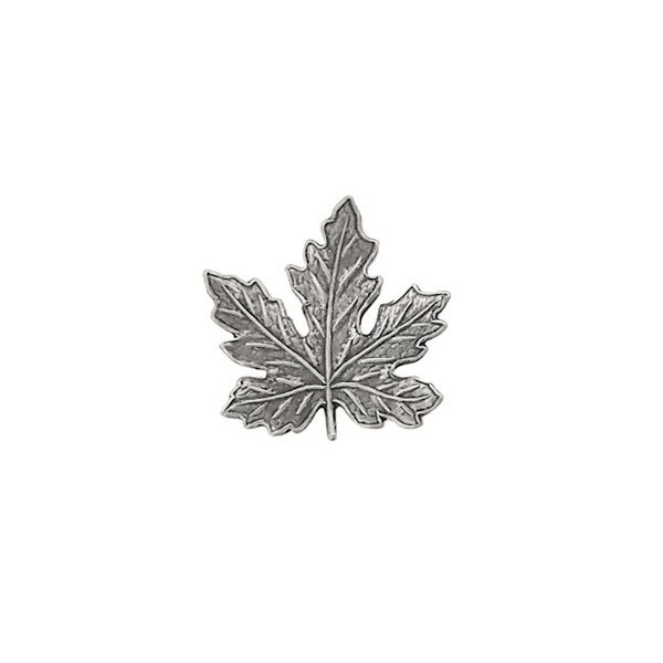 Small Maple Leaf Stampings - 4 Pieces - Antique Silver Ox - Vintage Style Jewelry Making Supplies - Nature Decoration Embellishments