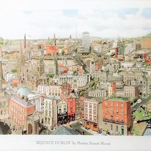 ReJoyce Dublin Collectors Series-Dublin picture - Dublin print - Dublin cityscape - Buildings of Dublin