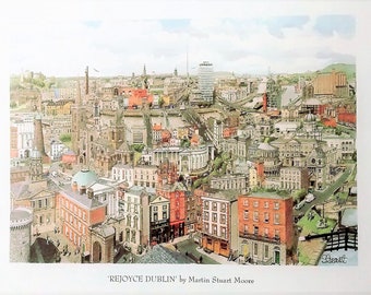 Dublin Cityscape Print – 'ReJoyce Dublin' Collectors Series