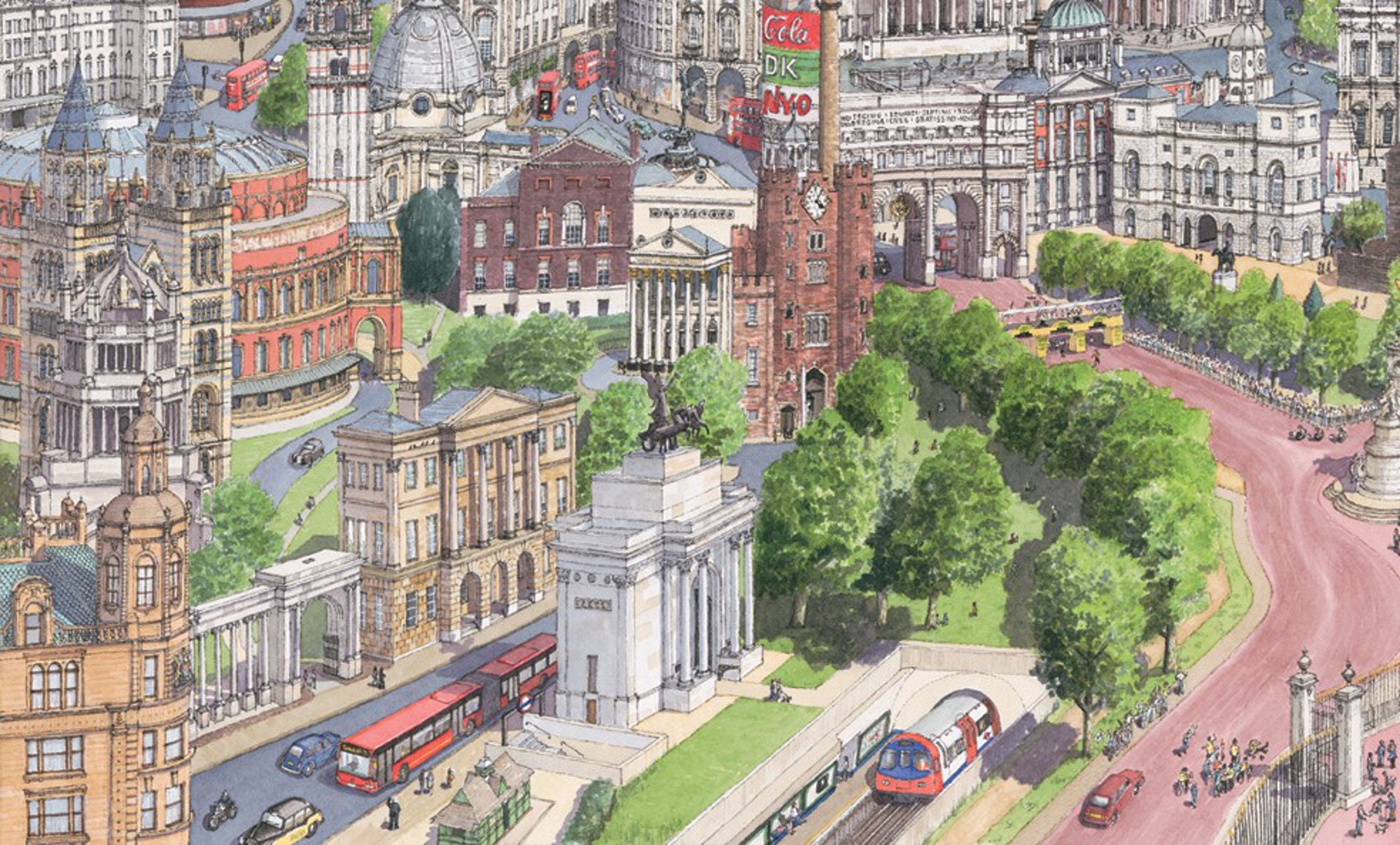 London Bild London Malerei Druck von London London Etsy