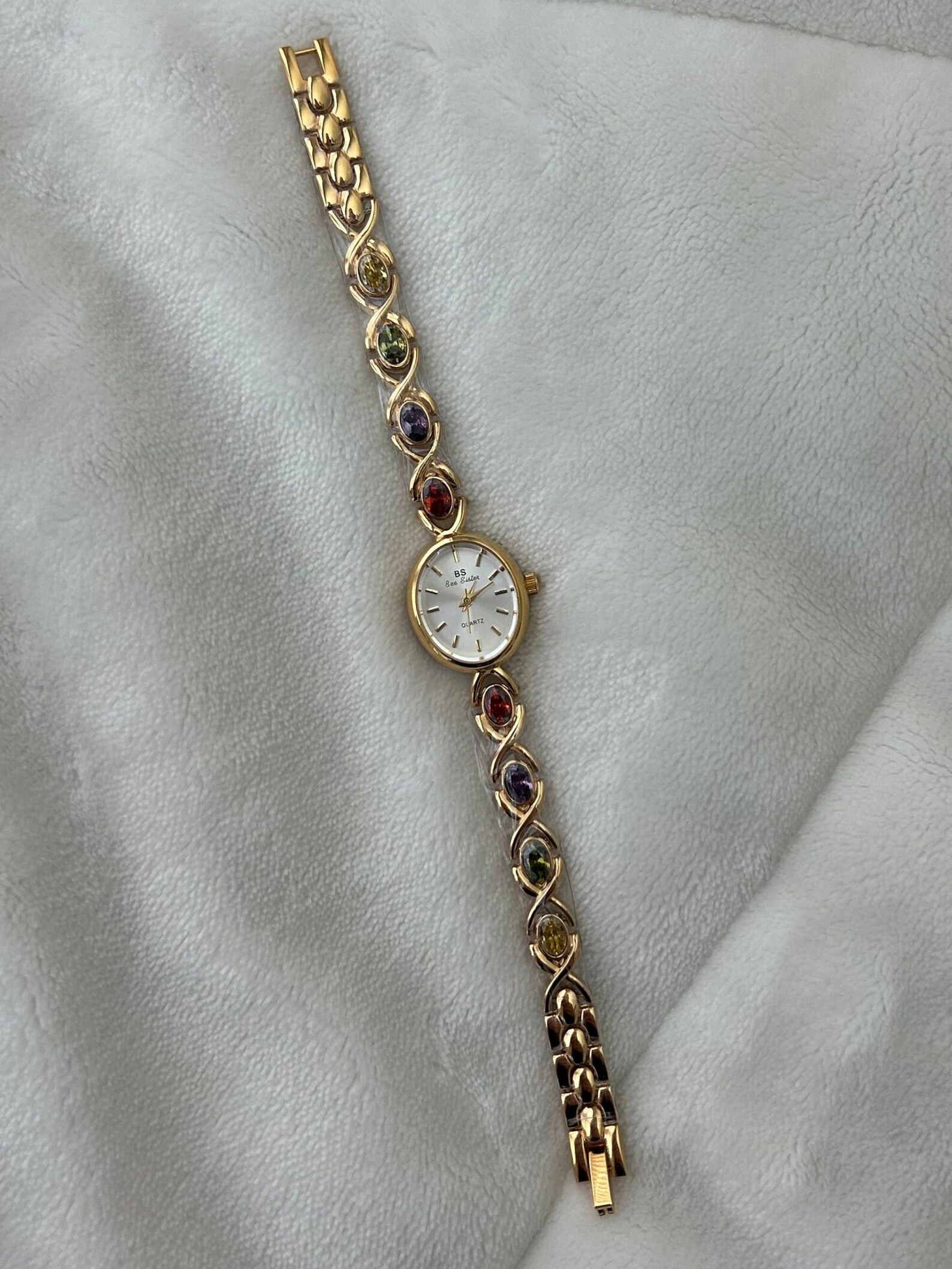 Vintage Gold Womens Watch Small Face Watch for Women, Present for Her