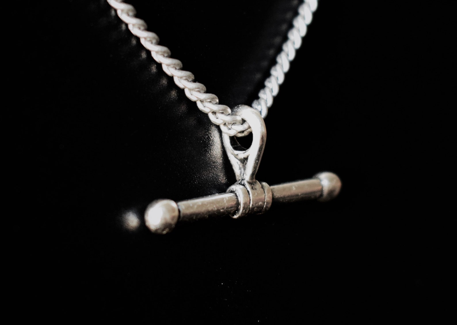 Mens Necklace Men Silver Necklace Mens Pendant Necklace Etsy