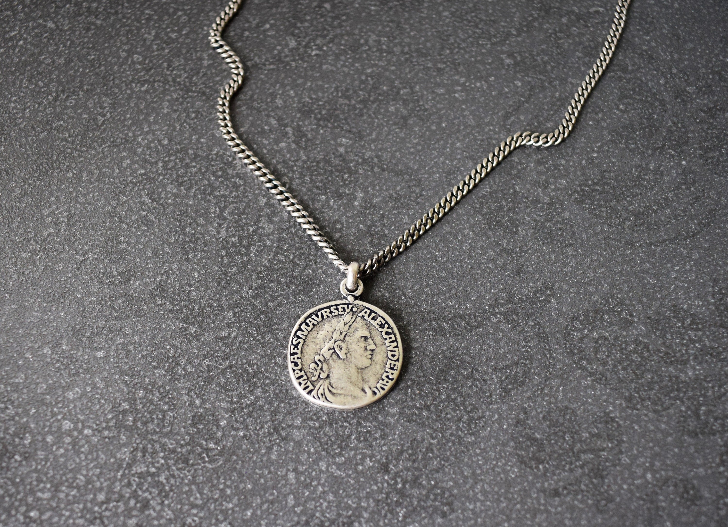 Free Shipping Mens Necklace Mens Silver 