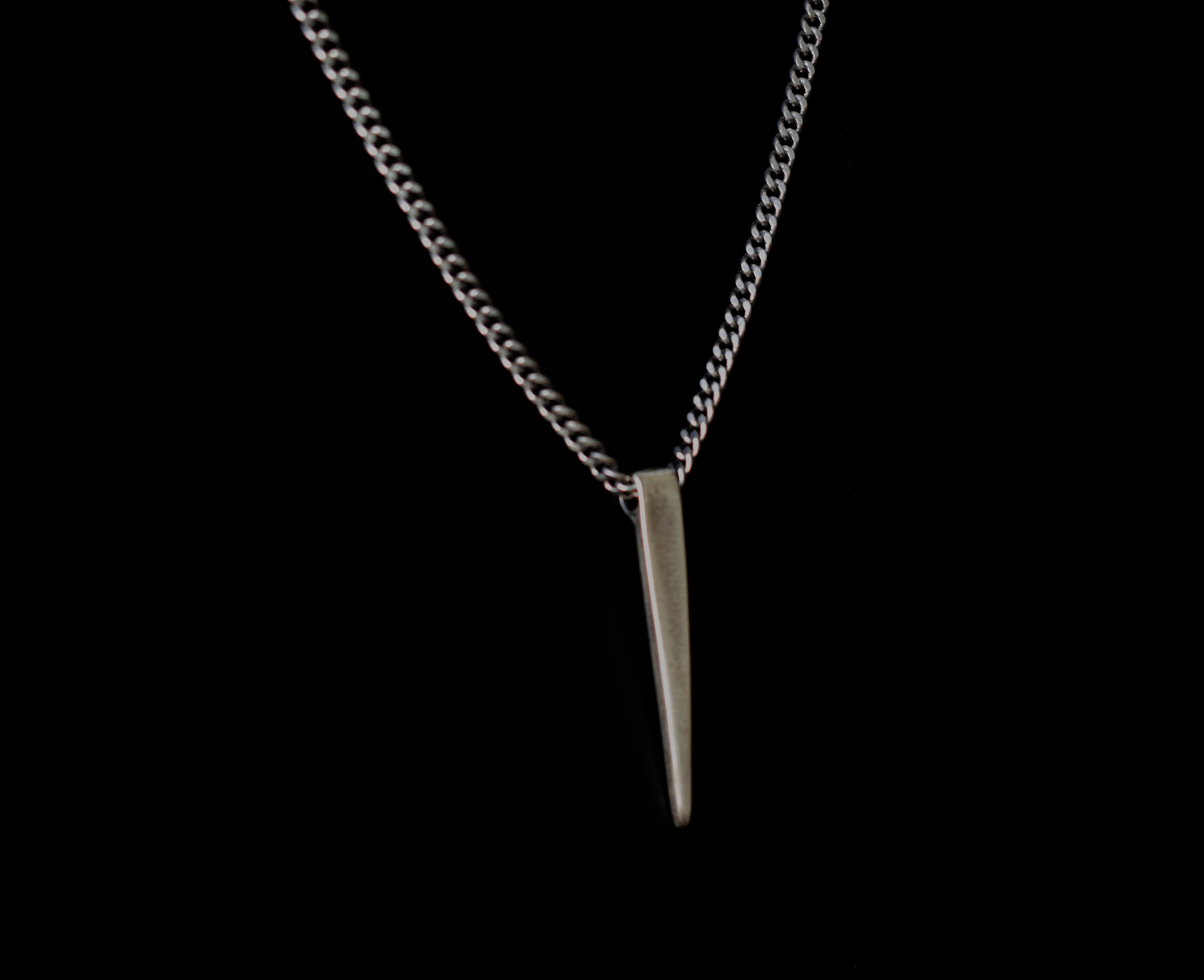Free Shipping Men Necklace Men Silver 