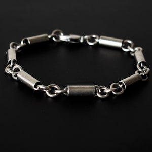 Mens Silver Bracelet, Men Bracelet, Mens Chain Bracelet, Elegant Bracelet For Men, Mens Jewelry, Men Bracelet Gift, Mens Bracelet