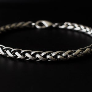 Mens Bracelet, Mens Silver Bracelets, Bracelet Men, Men Chain Bracelet, Elegant Bracelet For Men, Mens Jewelry, Men Bracelet Gift