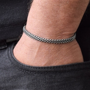 Mens Bracelet, Men Silver Bracelets, Men Bracelet, Men Chain Bracelet, Elegant Bracelet Men ,Men Jewelry, Mens Bracelet Gift
