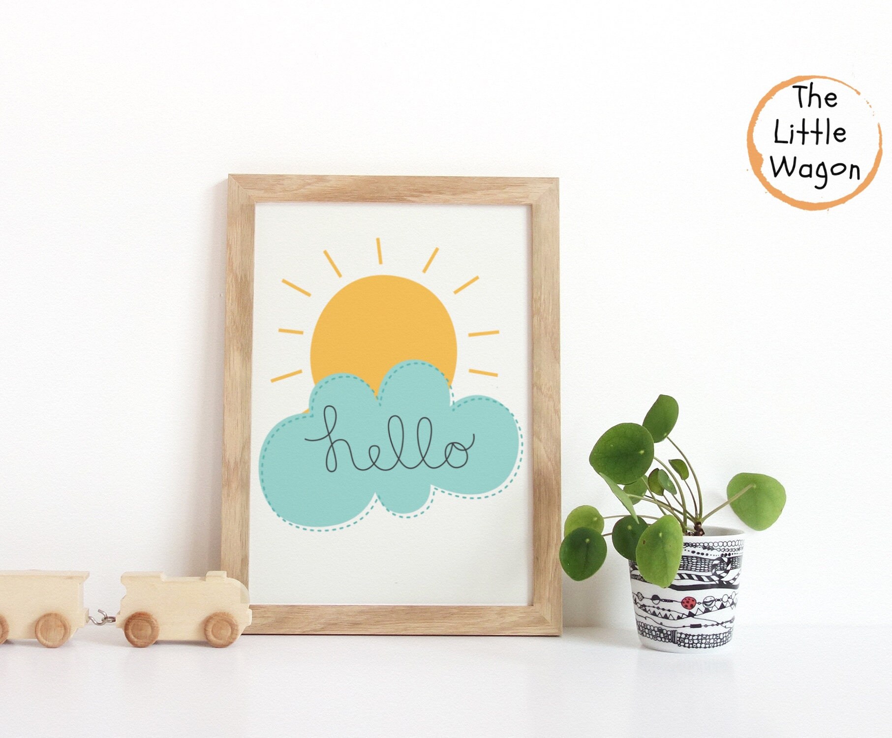 Kids Wall Art Children's Wall Art Nursery Set of 4 Etsy