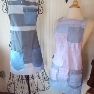 Memory Apron Custom Created From Your Loved Ones Items; Shirts, Jackets ...
