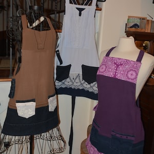 Memory Apron. Custom Created From Your Loved Ones Clothes Shirts ...