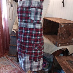 Memory Apron Custom Created From Your Loved Ones Items; Shirts, Jackets ...