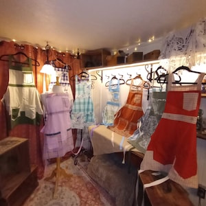 Memory Apron Custom Created From Your Loved Ones Items; Shirts, Jackets ...