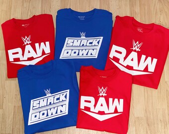 WWE T-shirt WWE Smackdown T-shirt WWE 