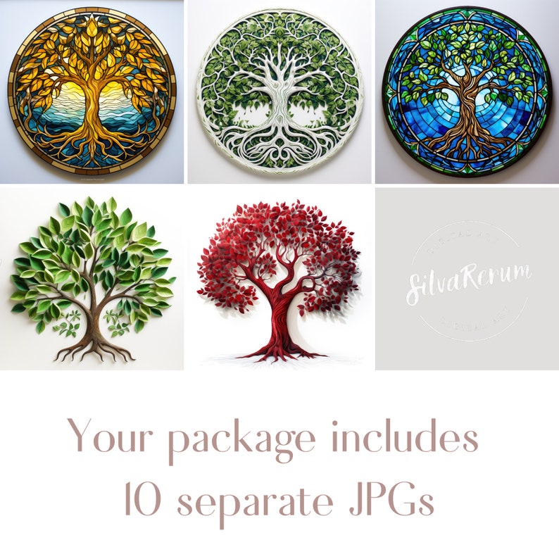 10 Inspiring Tree of Life Printable Jpgs - Etsy