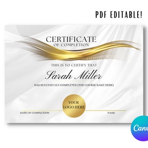 Certificate of completion, Beauty Training Tools, beauty training academy certificate for students.