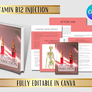 Vitamin Injection Training Manual, vitamin b12, Injectables training, training manual