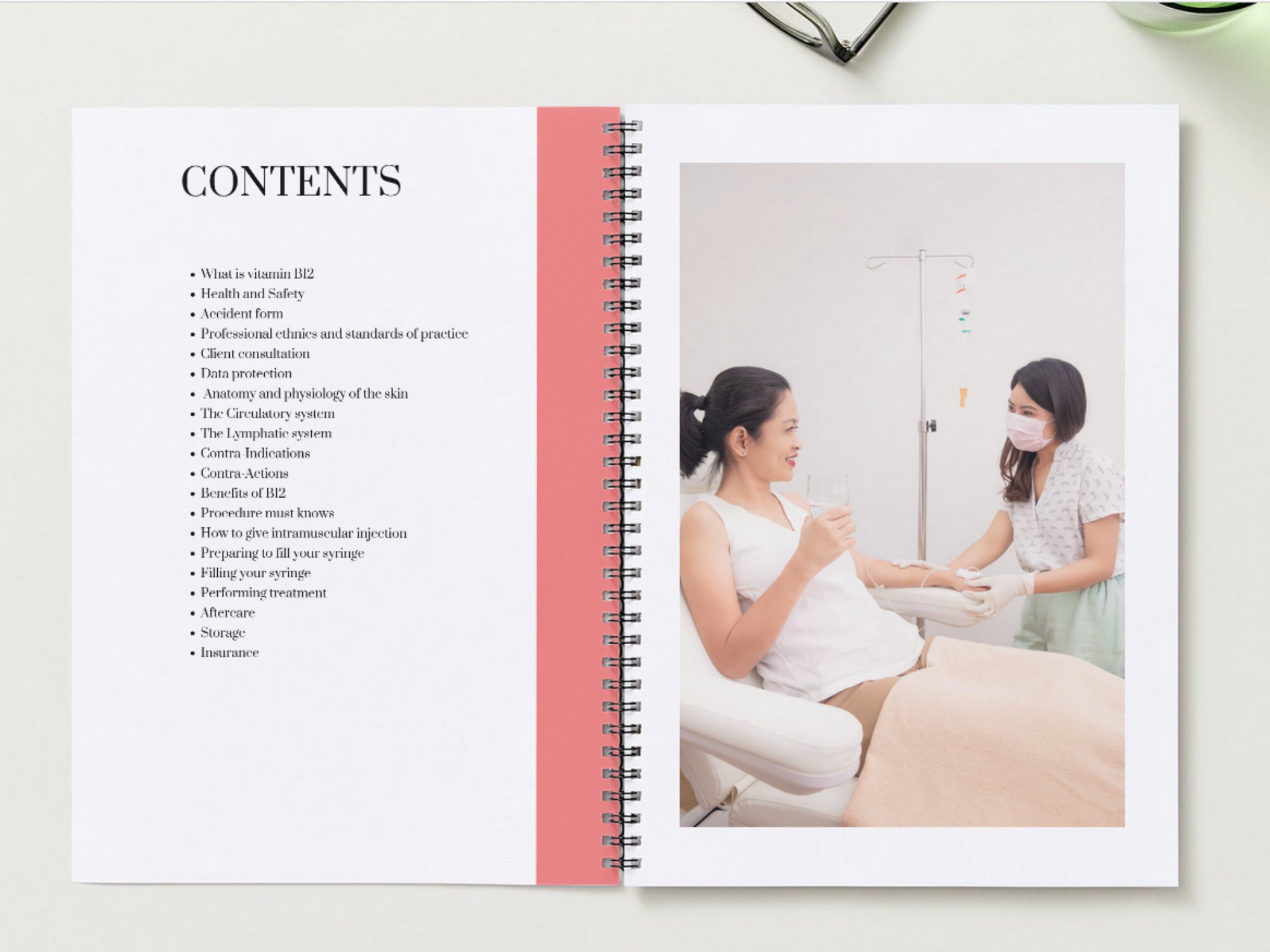 Vitamin B12 Injection Training Manual, Fully Editable