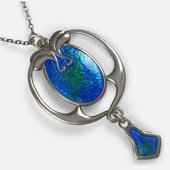 Enamel Pendant Charles Horner 