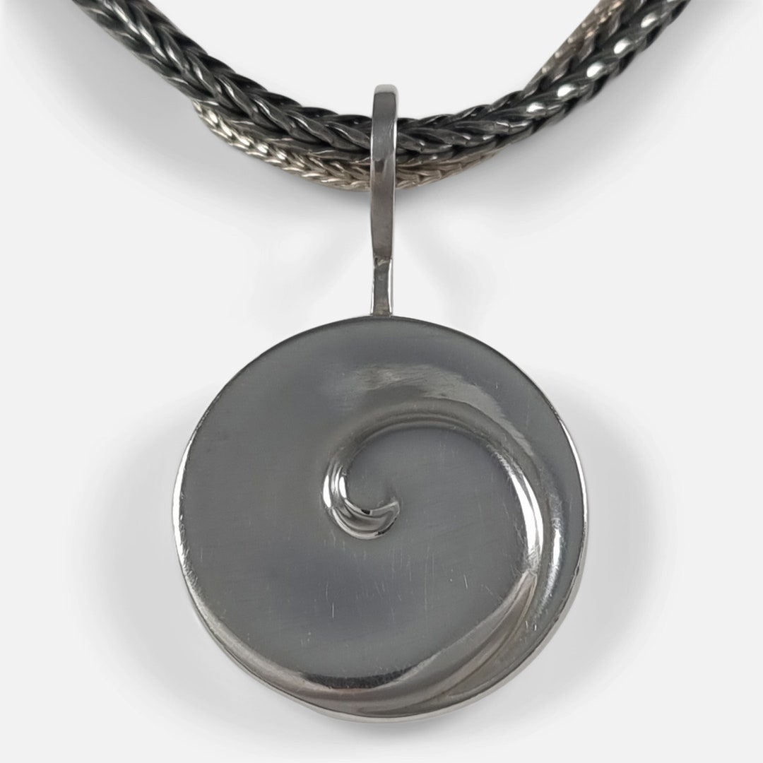 希少Georg Jensen #7 ペンダント ネックレス北欧ヴィンテージ 希少Georg Jensen #7 ペンダント ネックレス北欧ヴィンテージ