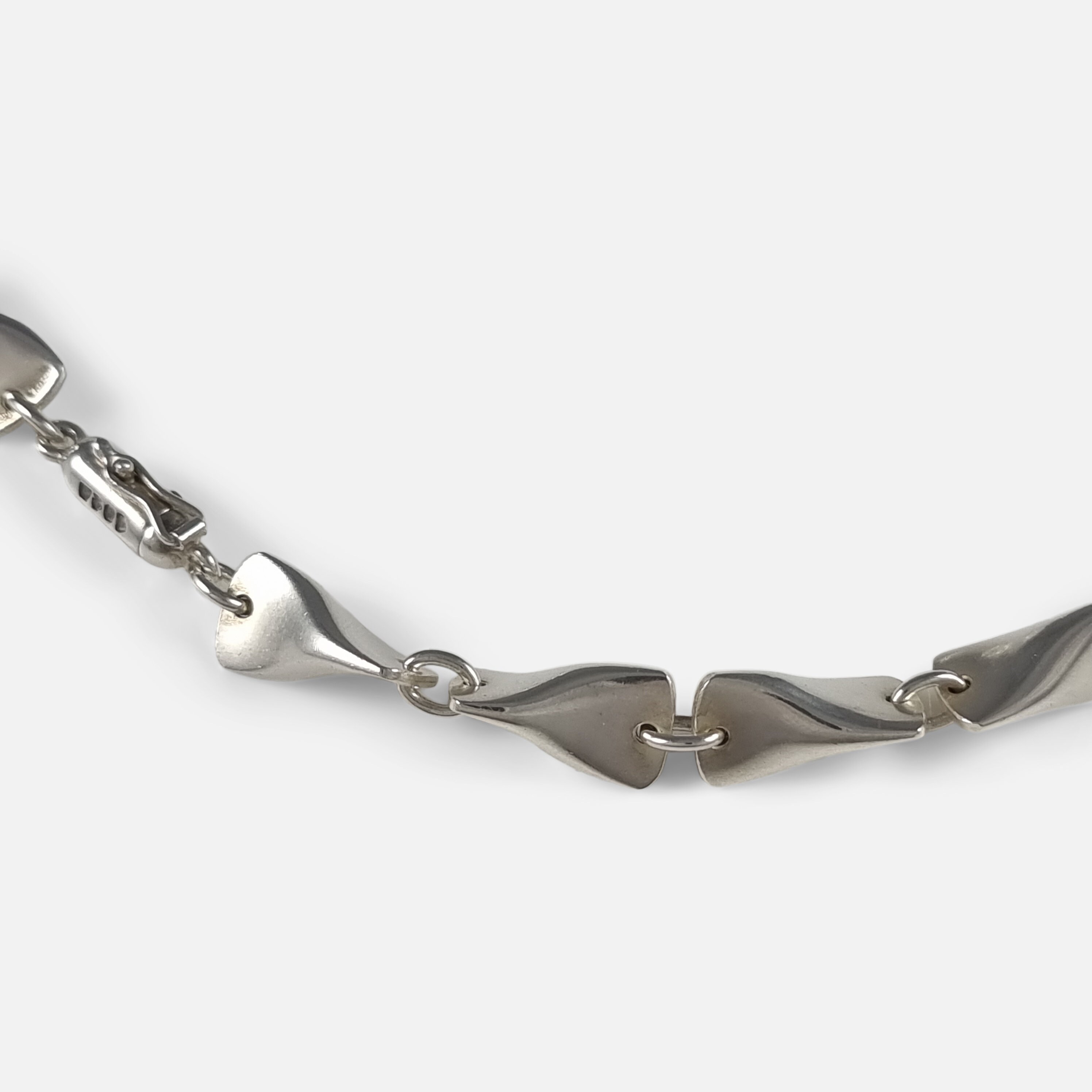 Georg Jensen Sterling Silver Butterfly Necklace 104A Edvard Kindt