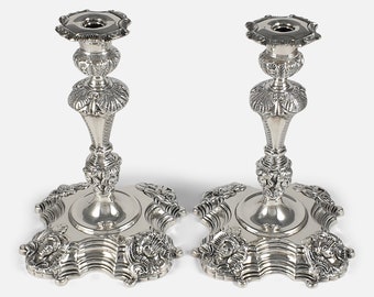 Pair of Silver Candlesticks, Royal Irish Silver Ltd, 1969