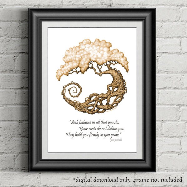 Bonsai tree quote - Etsy sterreich