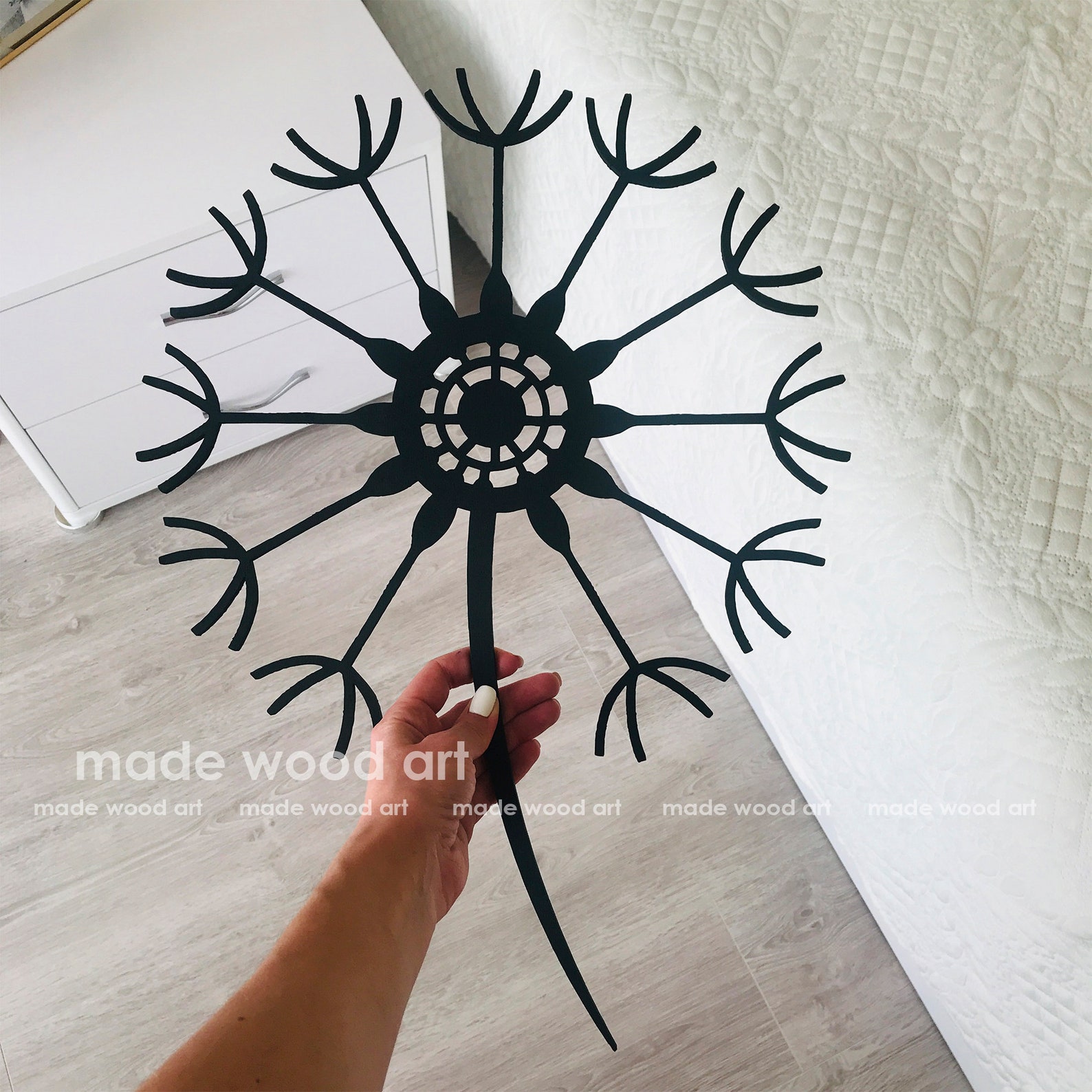 Dandelion Wall Decor Wood Wall Art Dandelion Decor Nature Wall Etsy