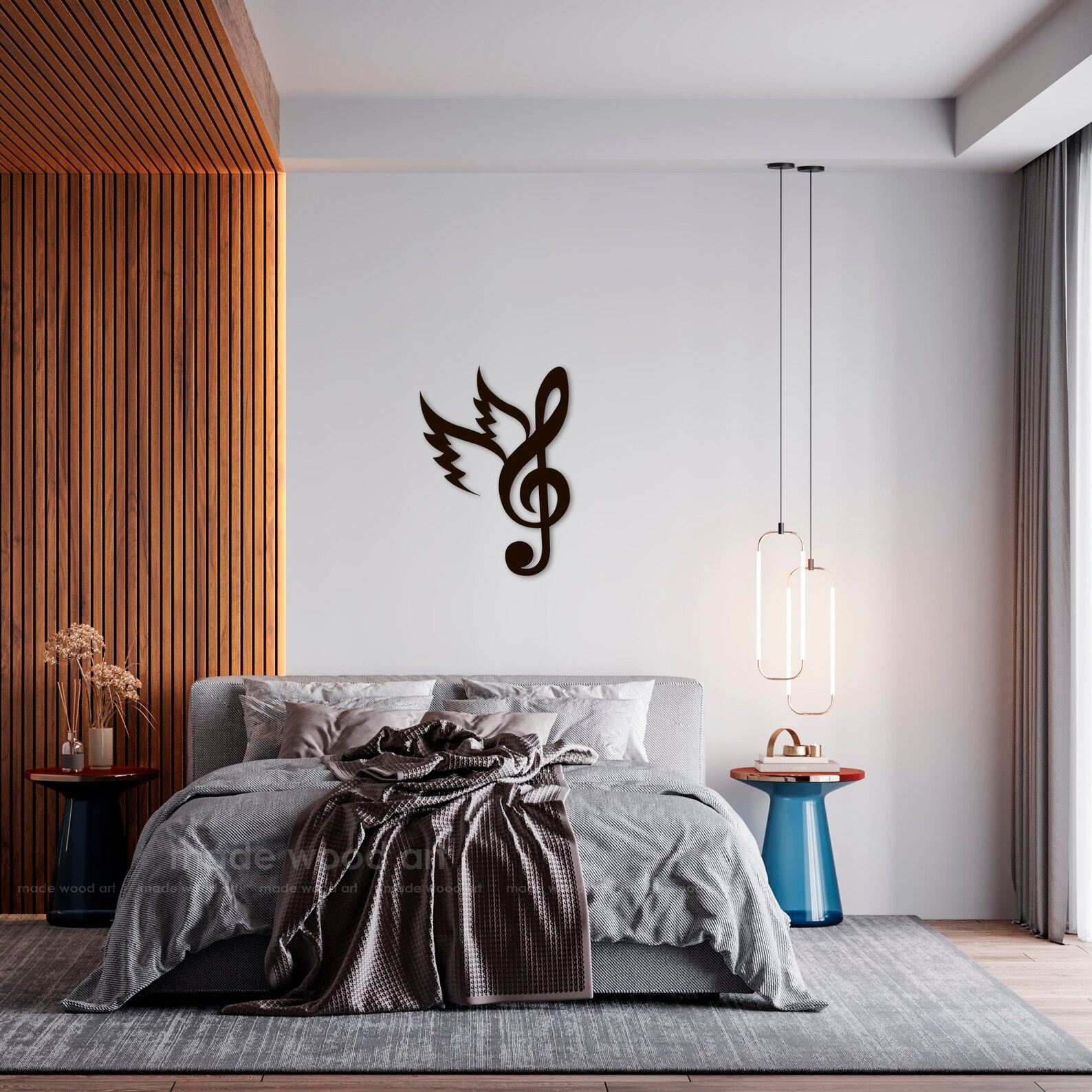 Wooden Music Notes Wall Decor Music Art Music Decor Music Wall Etsy