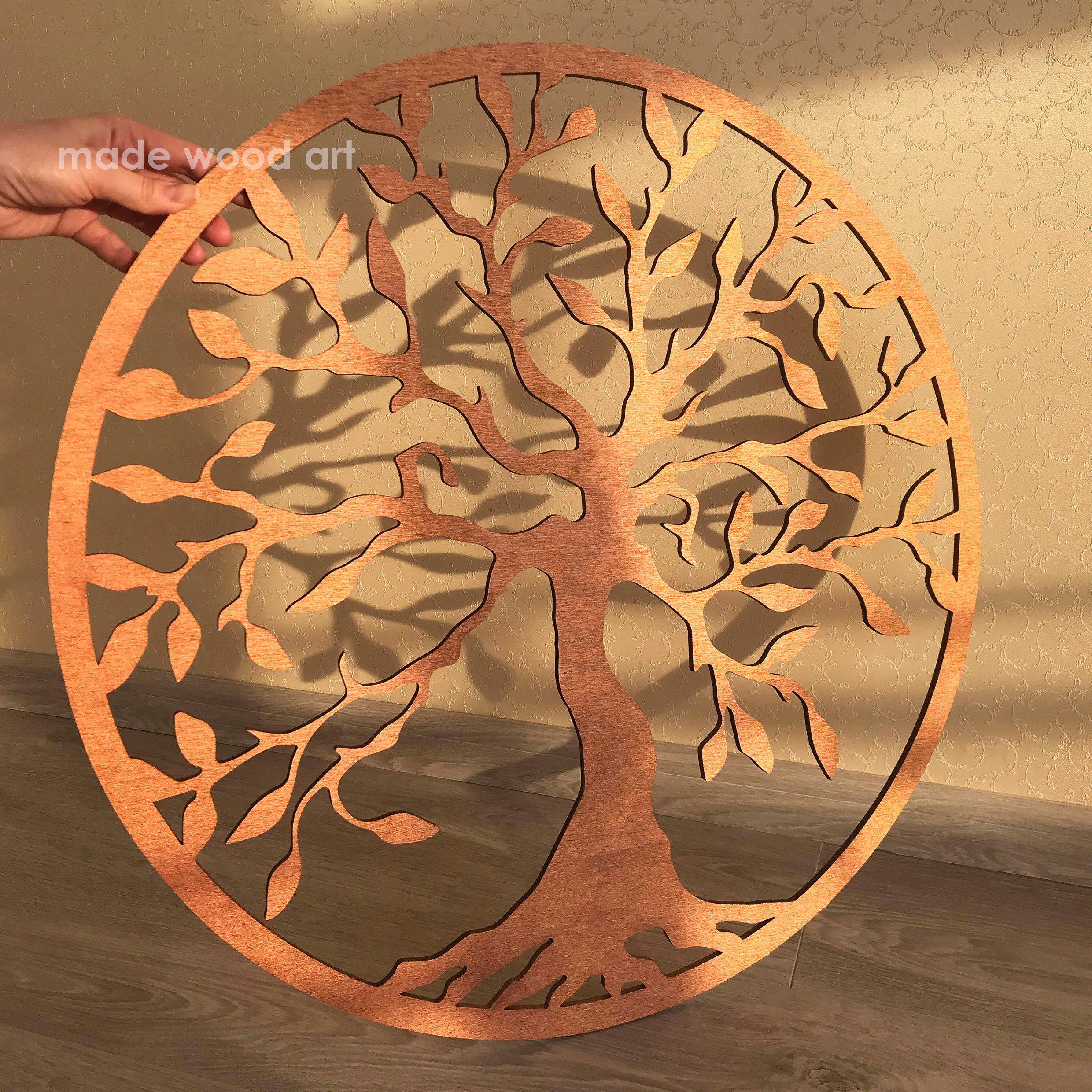 Tree of Life Wall Decor Wood Wall Art Tree Wood Art Minimalist - Etsy