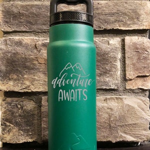 Ozark Trail 24 fl oz Green Insulated Stainless Steel Water Bottle