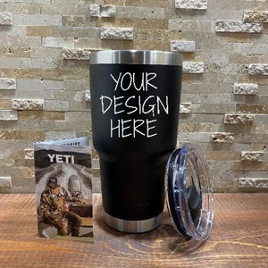 30oz Custom design tumbler - personalized design - 100 % Authentic Stainless Steel Ozark Trail - Custom Engraved -