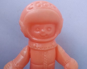 rare soviet ussr russian Doll rubber ASTRONAUT COSMONAUT Red Triangle Space toy