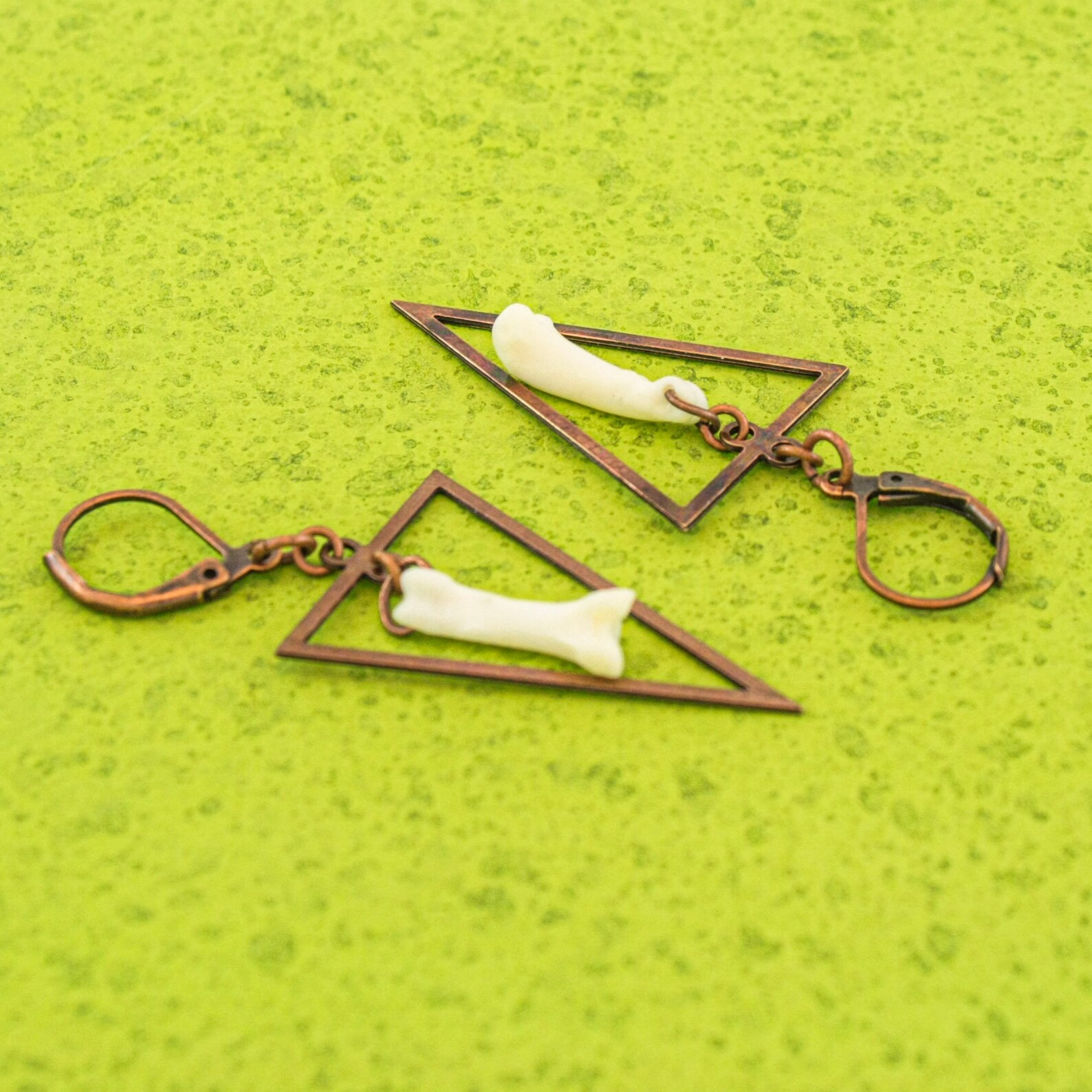 Bone Ravena Earrings