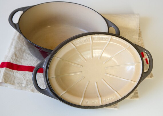 COCOTTE STAUB Ronde Fonte Gris Graphite Paris France - BELLYNCK ET FILS