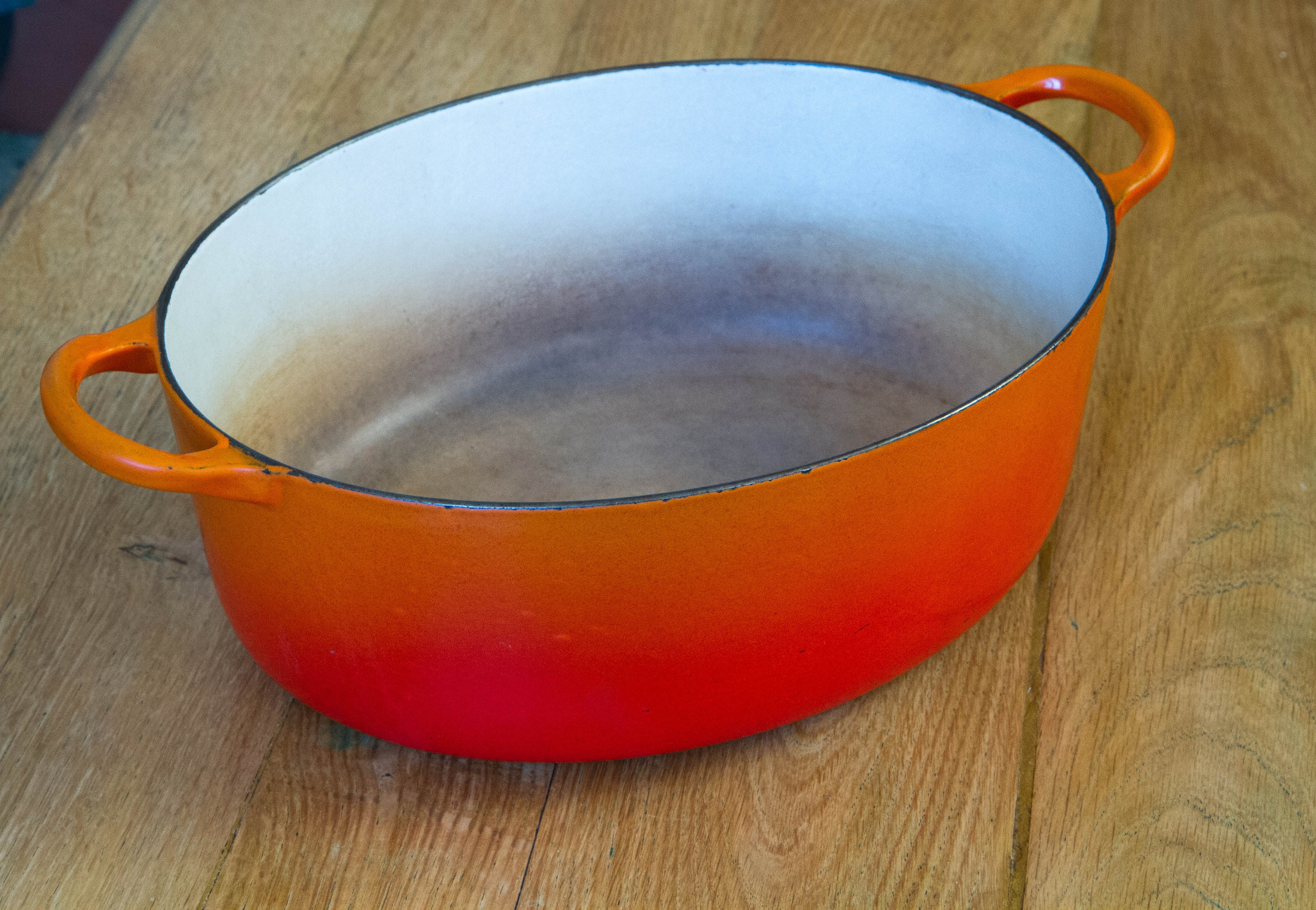 Le Creuset Grande Cocotte Francaise Vintage en Fonte