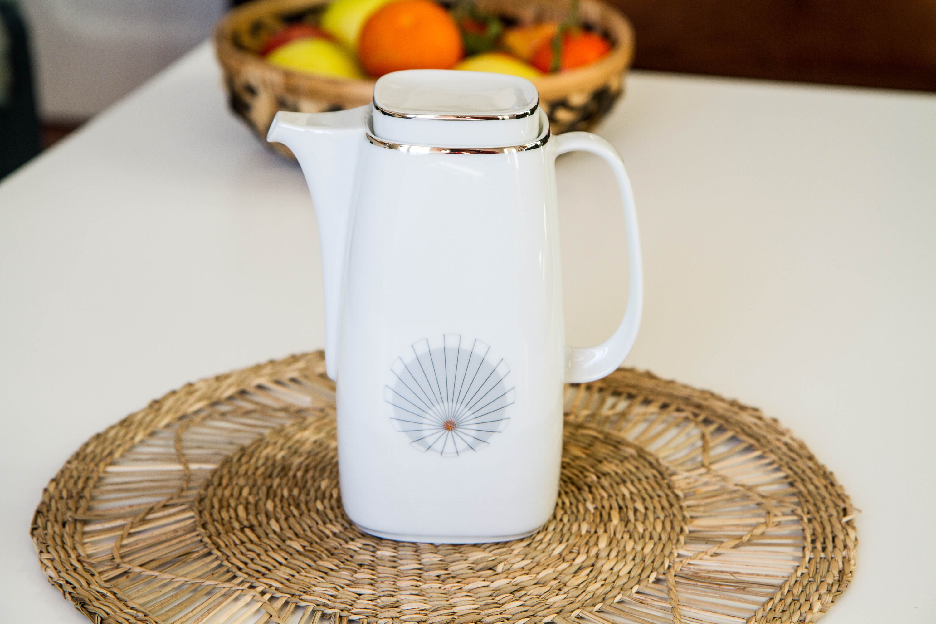 Cafetiere Ancienne Porcelaine Schirnding Bavaria Anne Beyrand