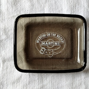 Vintage-Werbeaschenbecher Martini France