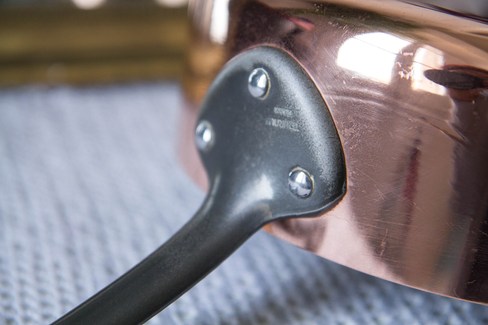 Casserole ancienne en cuivre Tournus France Etsy France