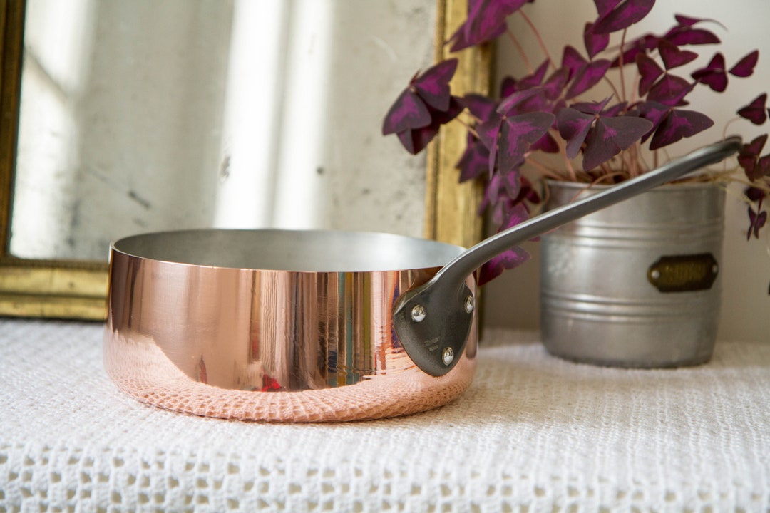 Casserole ancienne en cuivre Tournus France Etsy France