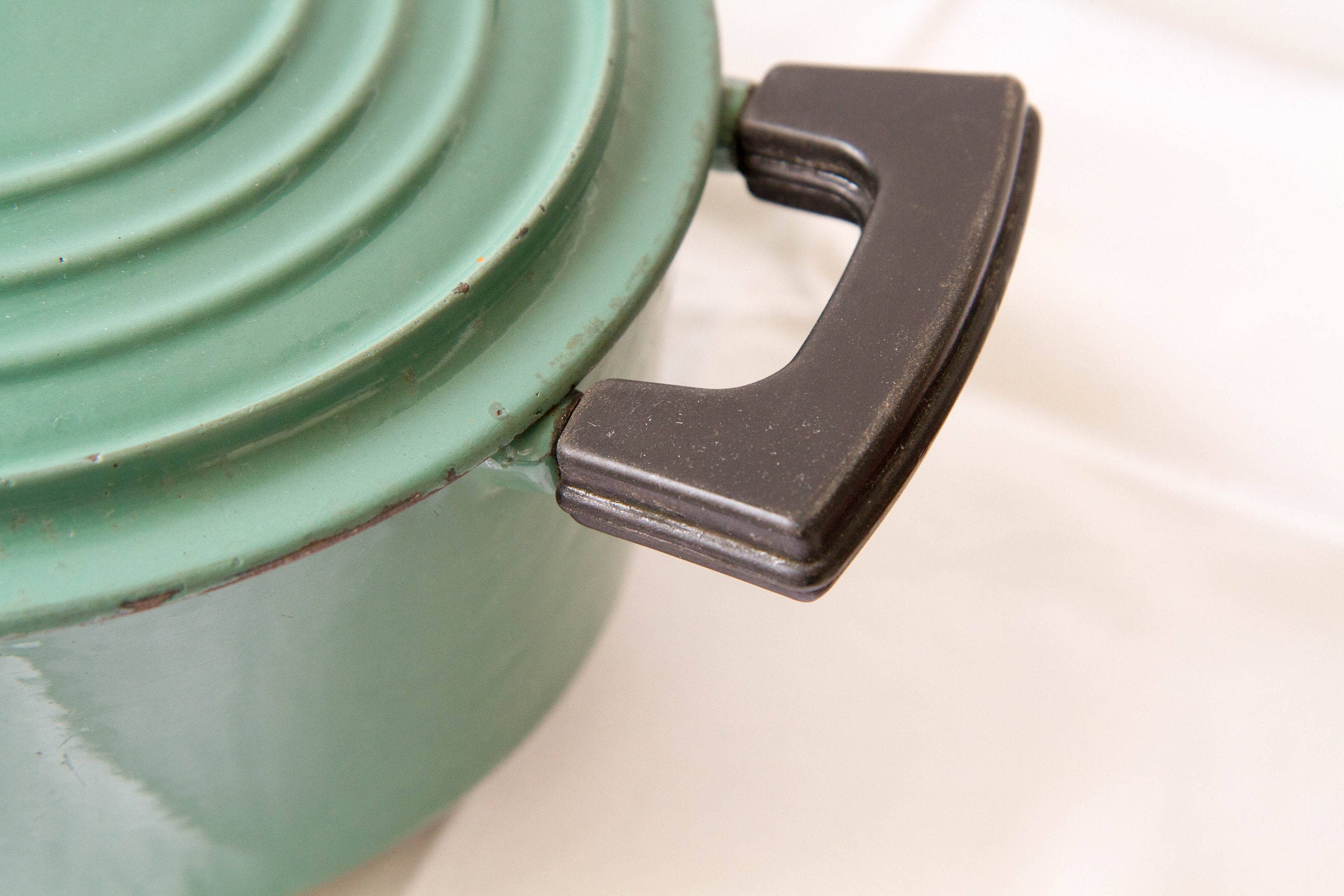 Cocotte PYREX vintage en verre vert 💚 parfait état! (Gebraucht) in