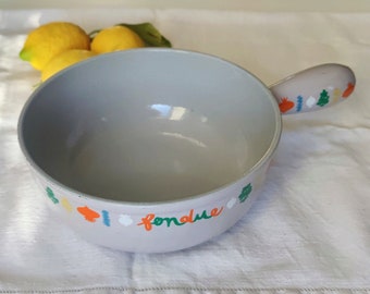 Caquelon Fonte Le Creuset Vintage Orange/jaune, La Mama Enzo Mari, Neuf
