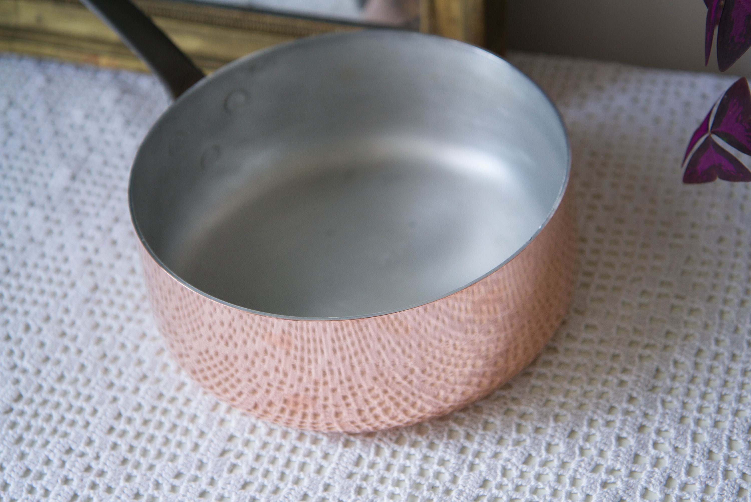 Casserole ancienne en cuivre Tournus France Etsy France