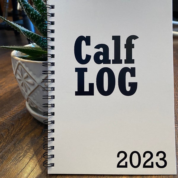 Cattle Log Book Etsy