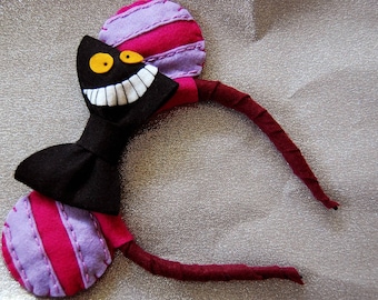 Cheshire Cat Inspired Mouse Ears