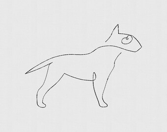 Bull Embroidery Etsy