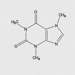 Caffeine Chemical Compound - Machine Embroidery Design - 2 Designs - 3 Sizes - 9 Formats - Instant download