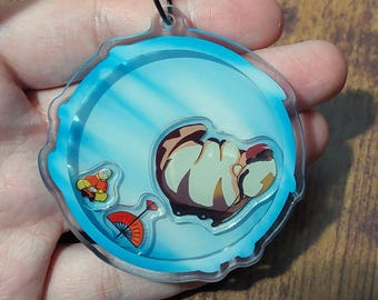 Boy in the Iceberg Shaker Keyring | Keychain, Charm, Accessories
