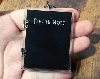 Death Notebook Hinged Keyring | Keychain, Charm, Accessories